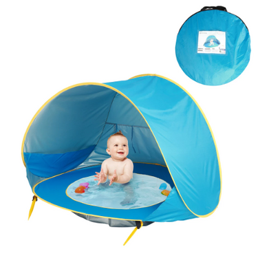 SunnyTent | Protección perfecta para niños - ¡Tienda emergente impermeable!